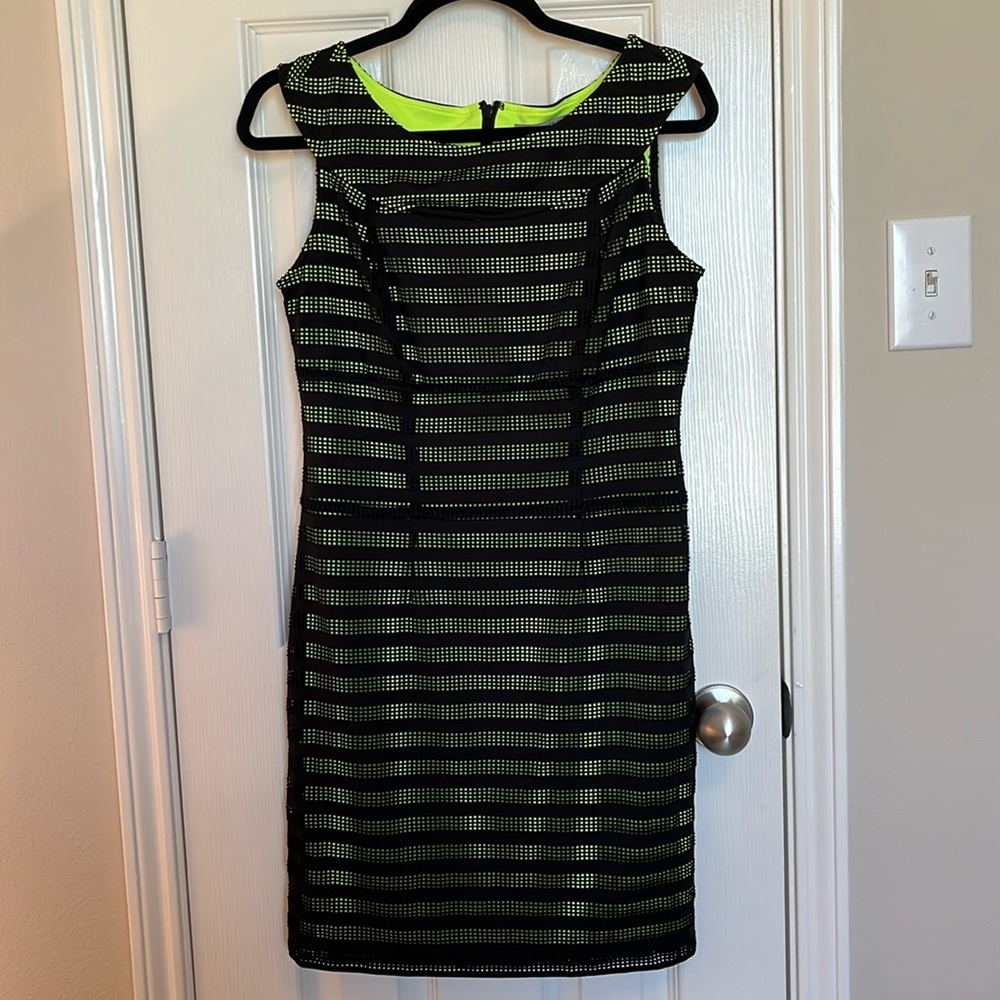 Marc New York Neon Net Dress